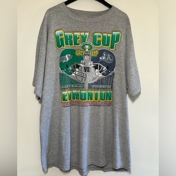 CFL Other - CFL Grey Cup 1997 Edmonton Graphic Tee XL